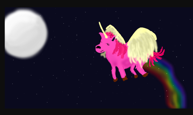 Pegasus, Unicorn, Thingy o-o, by Lizzy